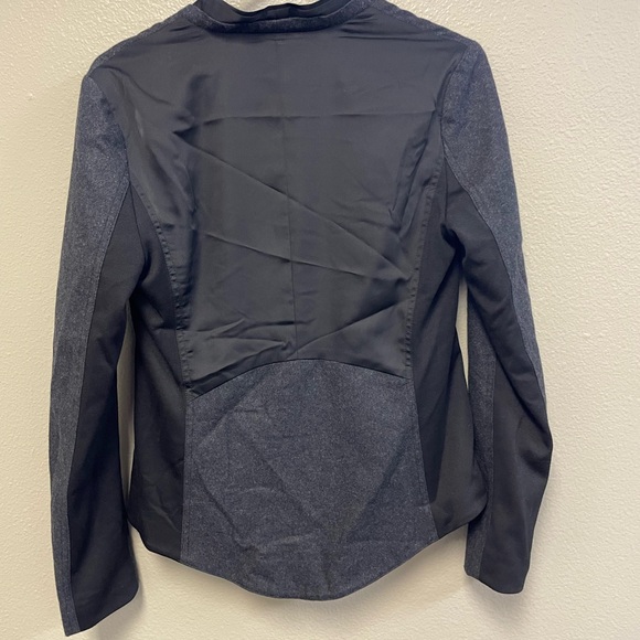 Simply Vera, Vera Wang Dark Gray Wool Blend Bolo Jacket. Size Small - Picture 6 of 7
